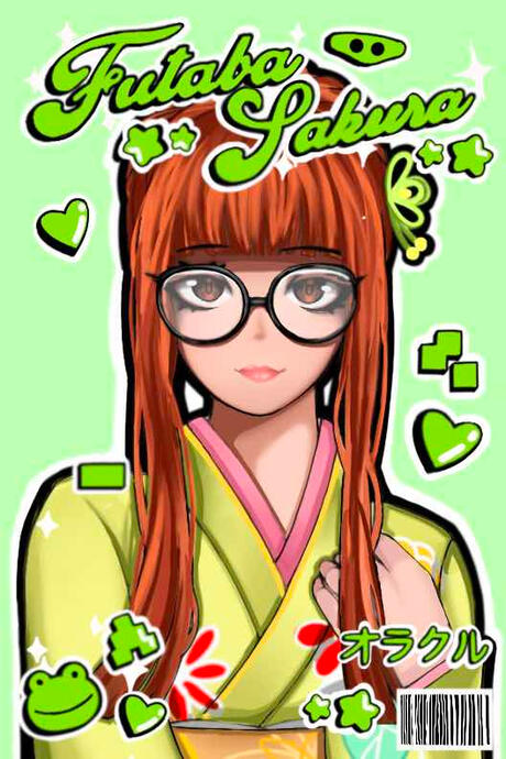 futaba sakura (mini print_)